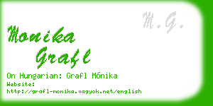 monika grafl business card