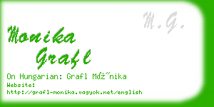 monika grafl business card